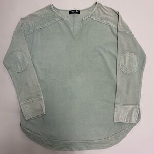 Blue B Relaxed Sage Green Long Sleeve Top